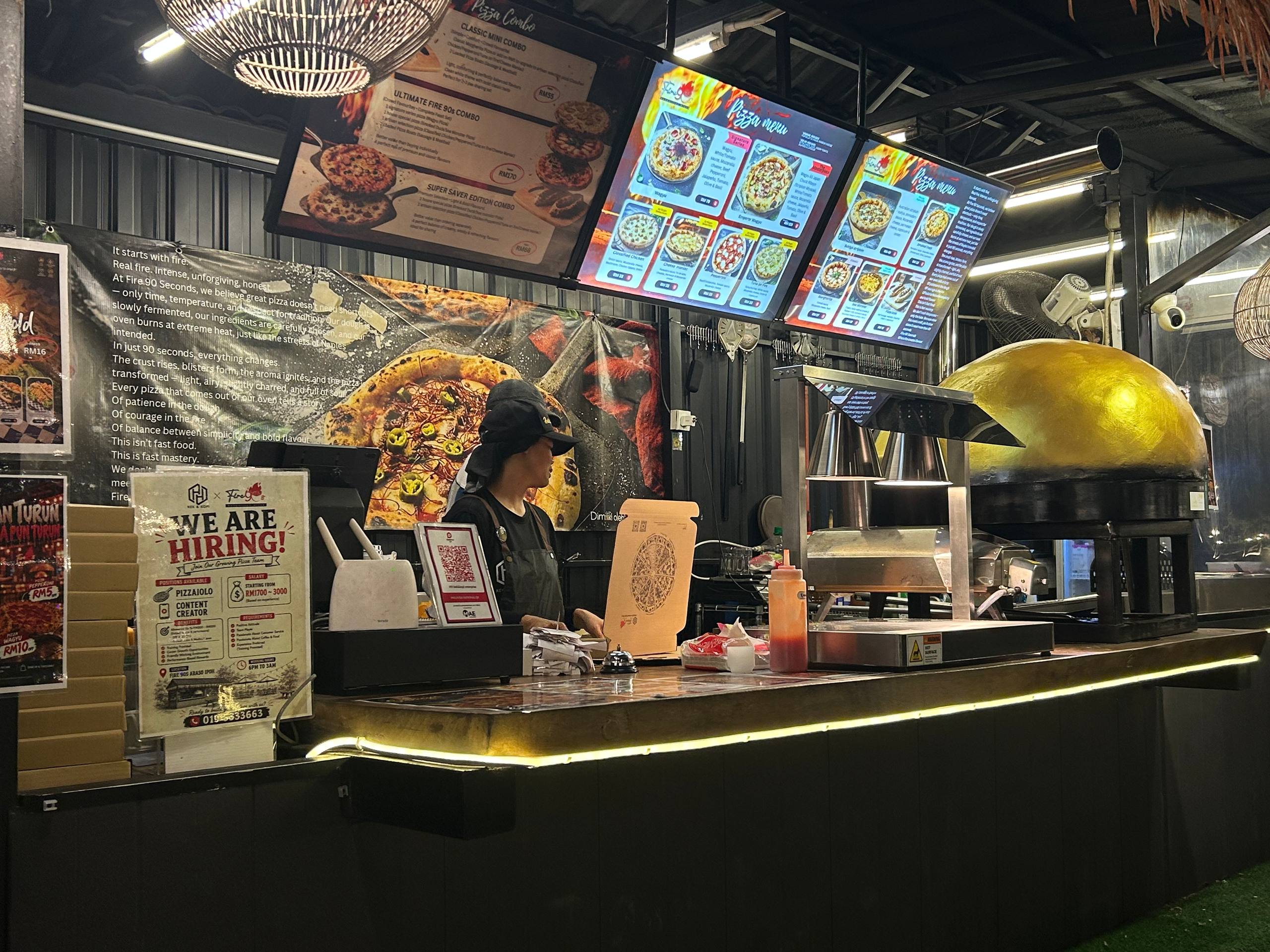 The Pizza Counter
